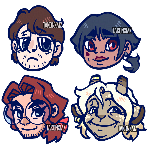 Radu, Wauker, Emmett, and Pavka